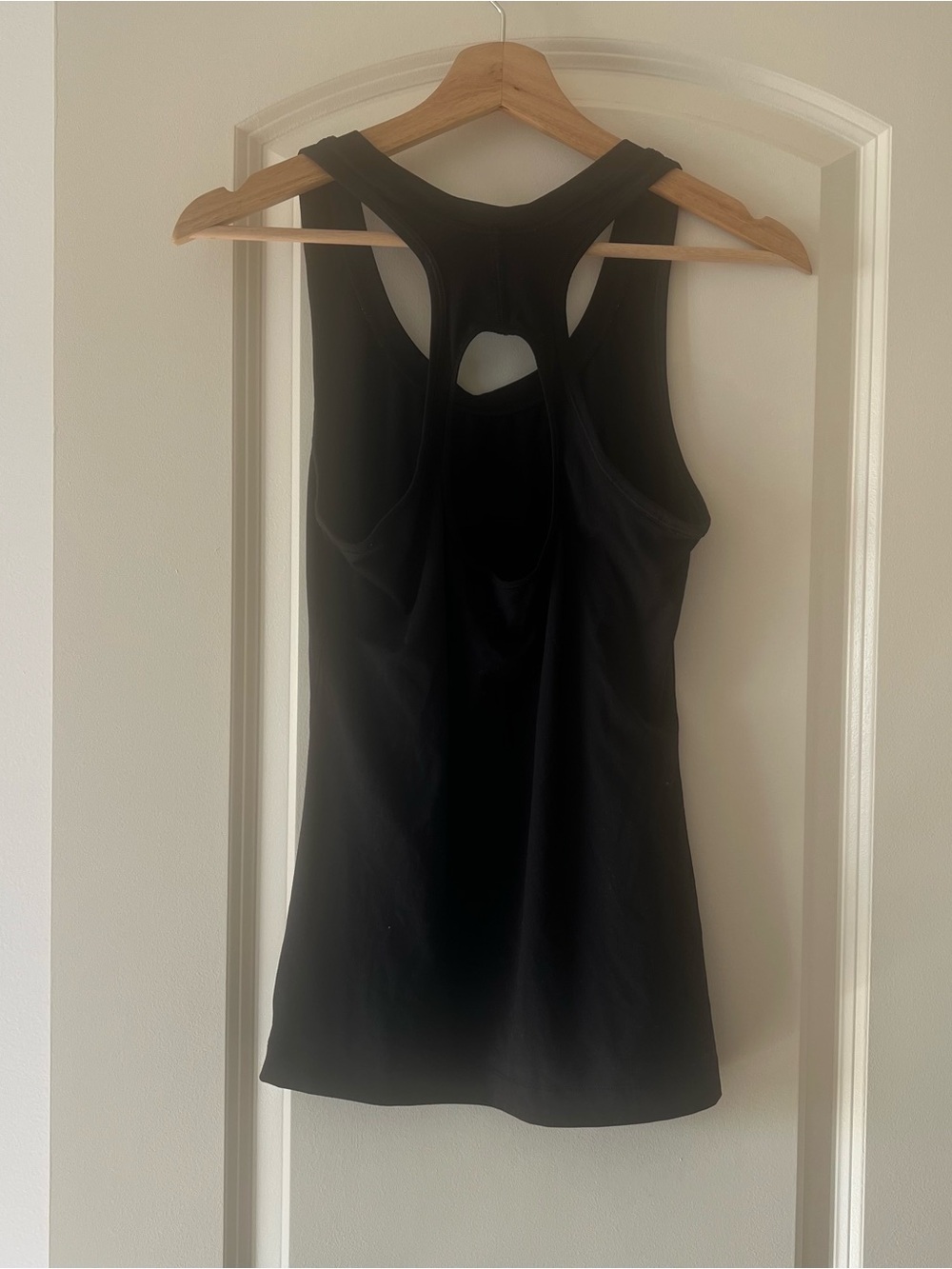 Athleta Black Racerback Tank Top